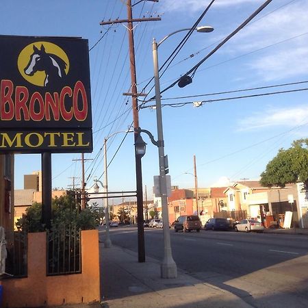 Bronco Motel South Central Los Ángeles Exterior foto