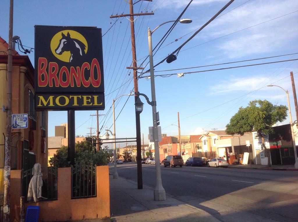 Bronco Motel South Central Los Ángeles Exterior foto