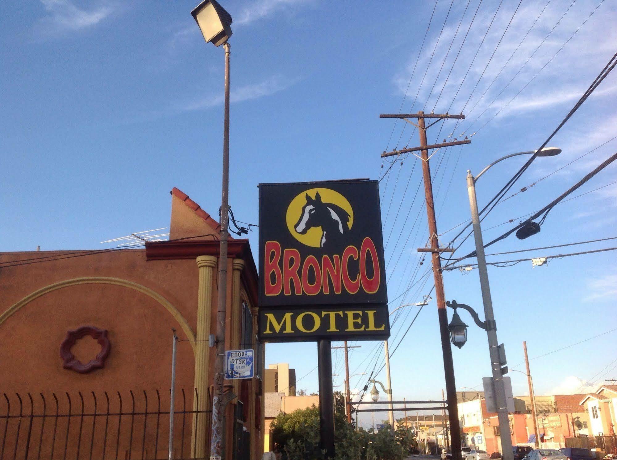 Bronco Motel South Central Los Ángeles Exterior foto